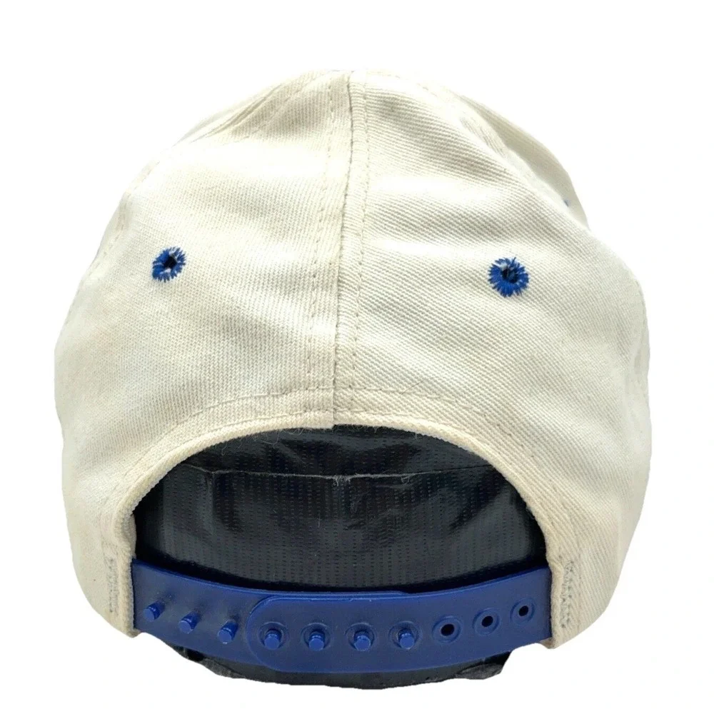 Vintage‎ Mark Martin Snapback Hat Cap Nascar Racing Tee 90s Y2K Blue White USA